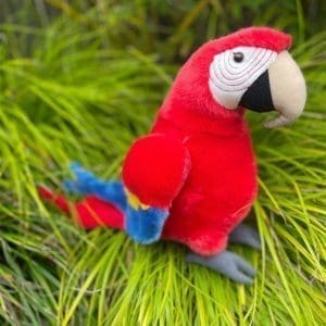 Large Scarlet Macaw Plushy