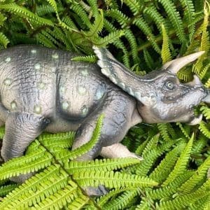 Rubber Triceratops Toy